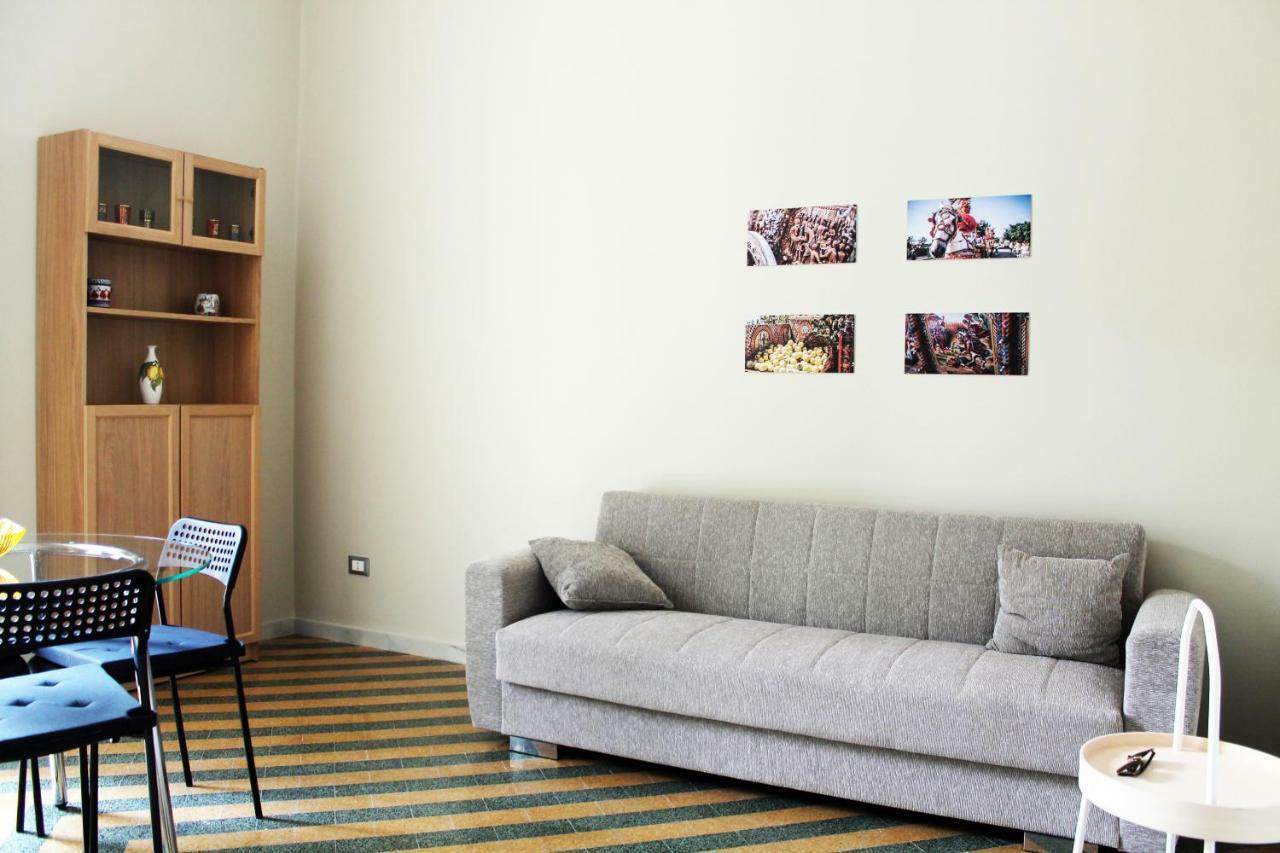 Casa Verdi, Confortevole Bilocale In Centro, 1° P Apartment บาเกเรีย ภายนอก รูปภาพ